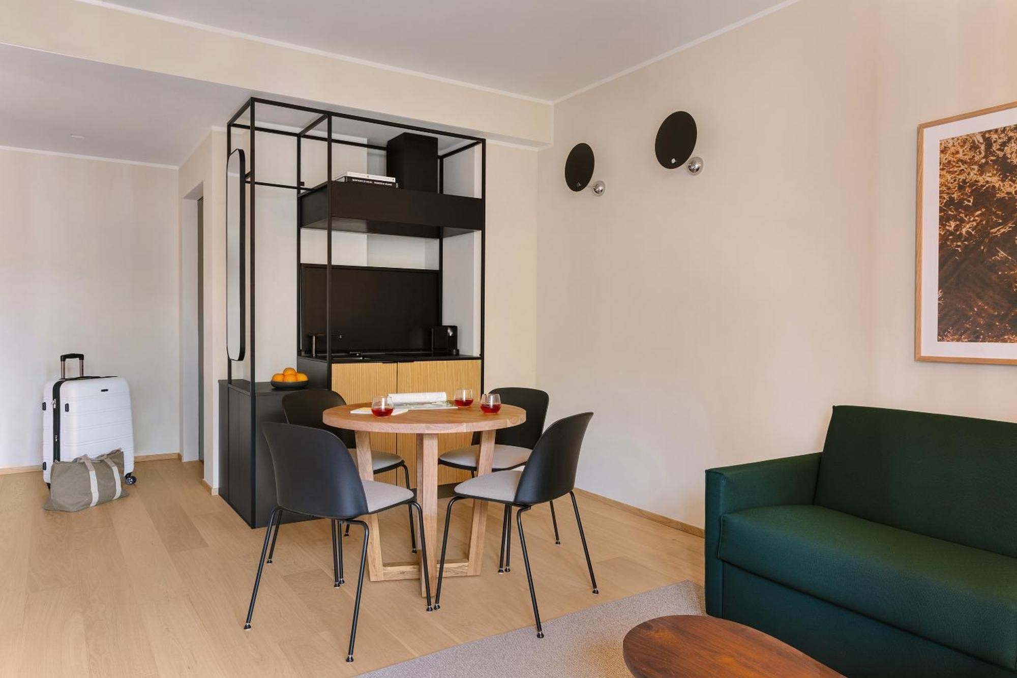 Sonder Manzoni Aparthotel Milánó Szoba fotó